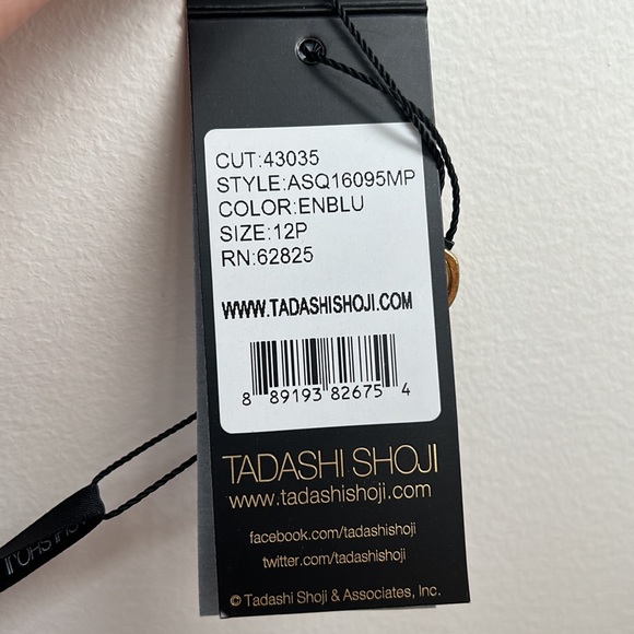 Tadashi Shoji Navy Blue Lace Dress - Picture 3 of 5